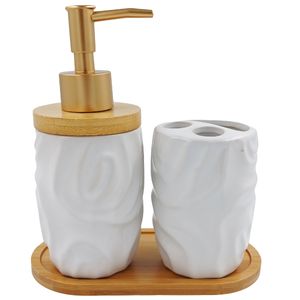 Kit Banheiro 3 Peças em Porcelana FWB