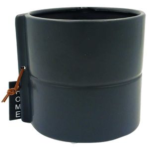 Vaso Home Decorativo 13,5x12,5cm em Cerâmica Sanxia