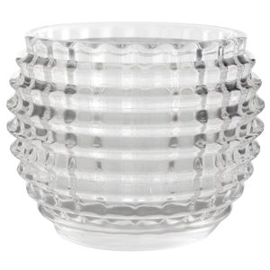 Porta Vela Decorativa 7,5x8,5cm em Vidro Gifthome