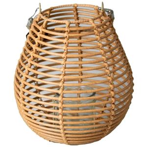 Lanterna C/ Alça Decorativa 24cm em Plástico Paramount