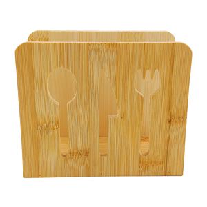 Porta Guardanapo Quadrado 14x11,8cm em Bambu FWB