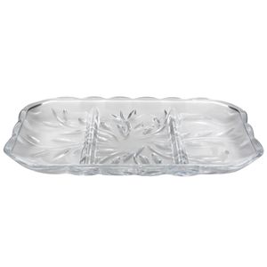 Petisqueira Silvana 21,6x14cm em Vidro Wincy