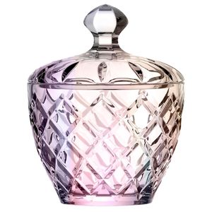Potiche Luxe 8,5x8,5x11cm em Vidro Hauskraft
