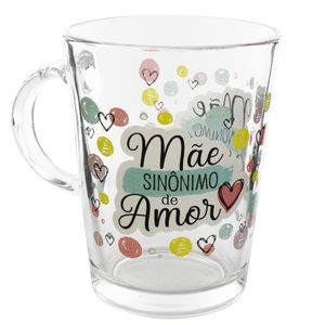 Caneca Mãe 420ml em Vidro Wincy