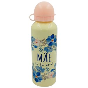Garrafa Mãe Floral 500ml em Alumínio Interponte