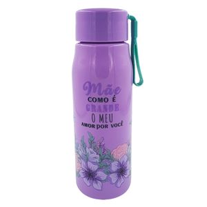 Garrafa Mãe Floral 500ml em Plástico Interponte