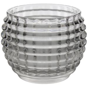 Porta Vela Decorativo 10x9,5cm em Vidro Gifthome