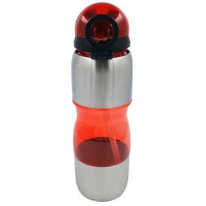 Garrafa C/ Alça 600ml em Plástico Vari Tudo