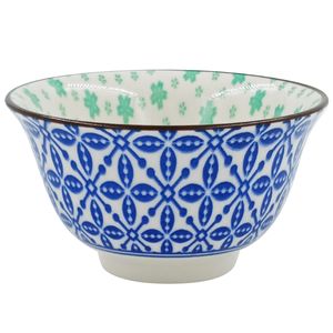 Mini Bowl Estampado 8,5x4cm em Cerâmica Tecnoserv