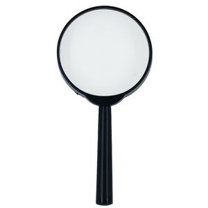 Lupa C/ Cabo Plástico 6cm em Vidro Amigold