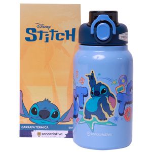 Garrafa Júpiter Stitch 500ml em Aço Inox Zona Criativa
