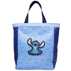 Bolsa Stitch 41x35cm em Couro Sintético Zona Criativa