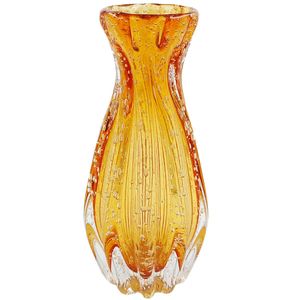 Vaso Decorativo Italy Tulipa 8x18cm em Vidro Newway