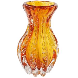 Vaso Decorativo Italy Tulipa 8,5x15cm em Vidro Newway