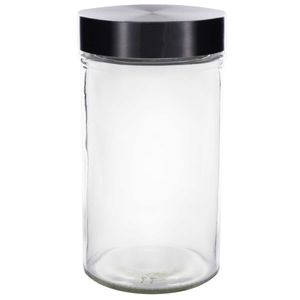 Pote Hermético Redondo 550ml em Vidro Fu Xing