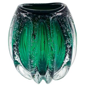 Vaso Italy Botão Decorativo 11x12cm em Vidro Newway