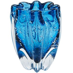 Vaso Italy Iris Decorativo 11x13cm em Vidro Newway