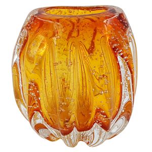 Vaso Italy Botão Decorativo 11x12cm em Vidro Newway
