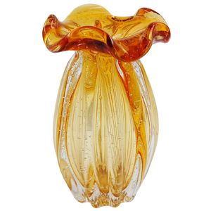 Vaso Italy Trouxinha Decorativo 11,5x19cm em Vidro Newway