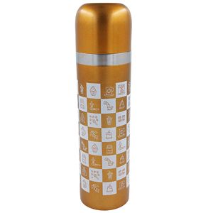 Garrafa Térmica C/ Alça 420ml em Aço Inox FlashGoods