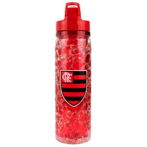 Garrafa Térmica Flamengo 580ml em Plástico Mileno