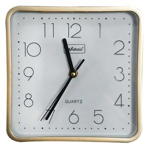 Relógio de Parede Prestige 20cm em Plástico Wellmix