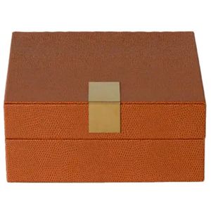 Caixa Quadrada Decorativa 19x18cm em MDF Paramount