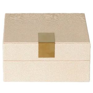 Caixa Quadrada Decorativa 19x18cm em MDF Paramount
