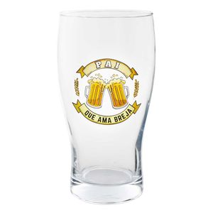 Copo Pai C/ Chaveiro 580ml em Vidro Kehome