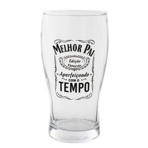 Copo Pai C/ Chaveiro 580ml em Vidro Kehome