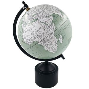 Globo Terrestre Decorativo 20x35cm em Plástico Mai Home