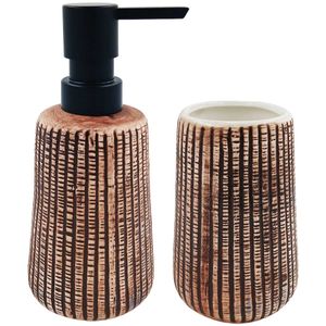 Kit Banheiro 2 Peças em Cerâmica Top Útil