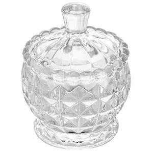 Potiche Decorativo 8,5x11cm em Cristal Lyor