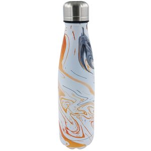 Garrafa Isotérmica Estampada 480ml em Aço Inox Golden Rio
