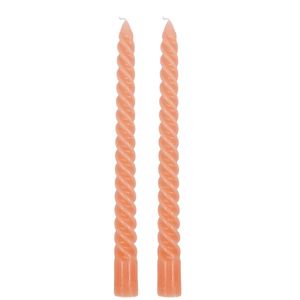 Jogo de Velas Espiral 2 Peças 25cm em Parafina Gifthome