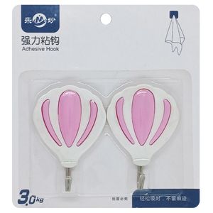 Jogo De Gancho Balão 2 Peças 8cm em Plástico Vari Tudo