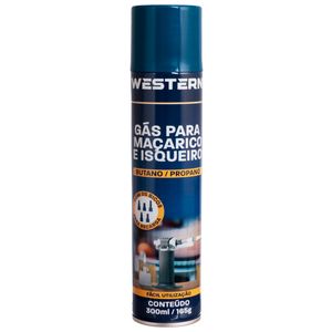 Gás Butano/Propano P/ Maçarico e Isqueiro 300ml em Metal Etilux