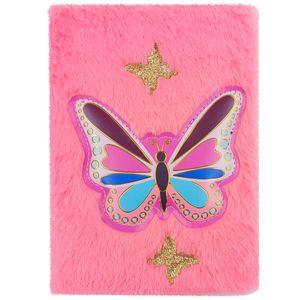 Caderno Borboleta Pelúcia 13,9x20,5cm em Papel Interponte