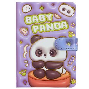Caderno de Anotação Panda 12,1x17,6cm em Papel Interponte
