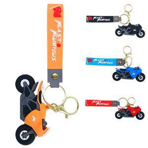 Chaveiro Moto C/ Alça 8cm em Borracha Michael Judi