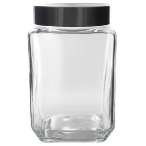 Pote Hermético C/ Tampa 700ml em Vidro Fu Xing