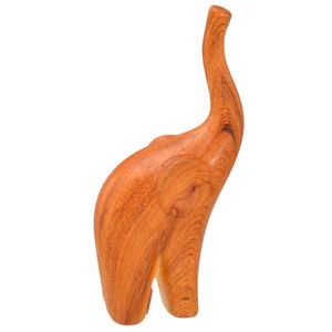 Elefante Decorativa 8x18cm em Cerâmica Mabruk