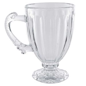 Caneca Nouveau Capuccino 190ml em Cristal Dolce Home