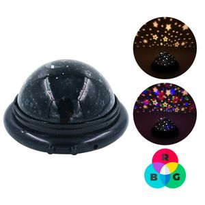 Luminária Projetor Estrelas 6x11cm em Plástico Fu Xing