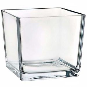 Vaso Decorativo 10x10cm em Vidro Freecom