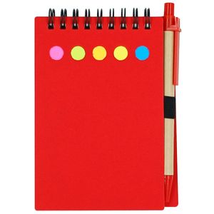 Kit Bloco de Anotação C/ Caneta 9x13,5cm em Papel Amigold