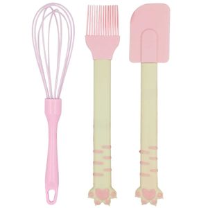 Kit Confeiteiro Patinha 3 Peças em Silicone Interponte