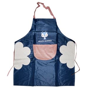 Avental de Cozinha Impermeável 63x72cm em Plástico Kehome