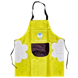 Avental de Cozinha Impermeável 63x72cm em Plástico Kehome