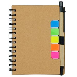 Kit Bloco de Anotação C/ Caneta 10x13cm em Papel Amigold
